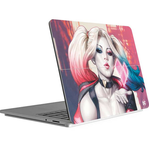 DC Comics Harley Quinn Rebirth Cover #1 Legacy Color Variant Art by Art Germ Surface Laptop Studio Skin